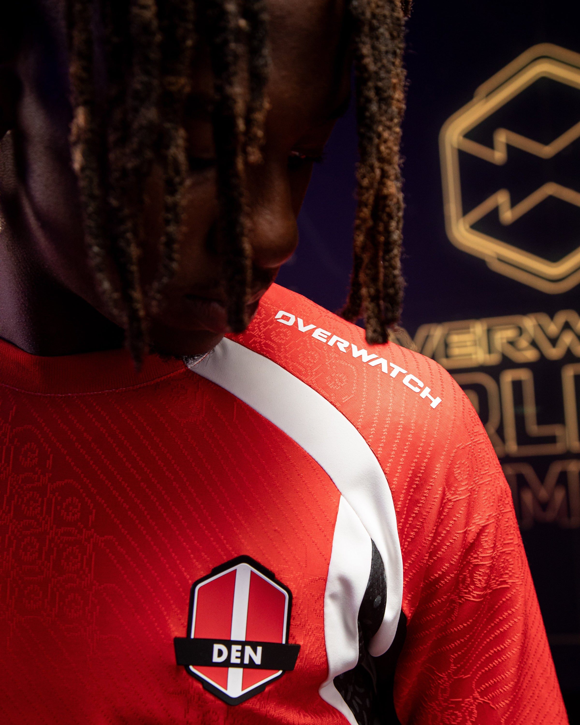 Close up of Denmark Crest