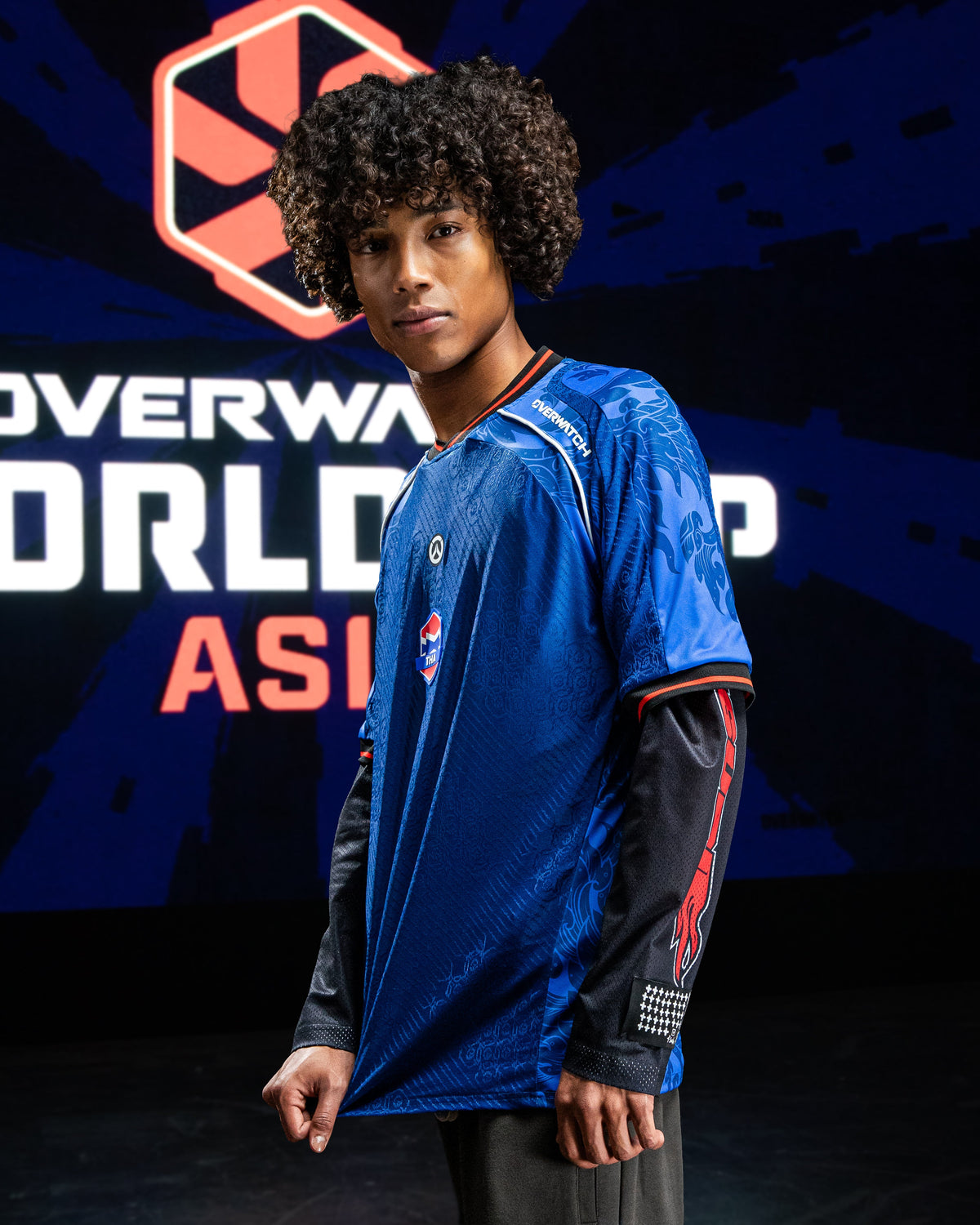 Thailand Jersey Model Side View